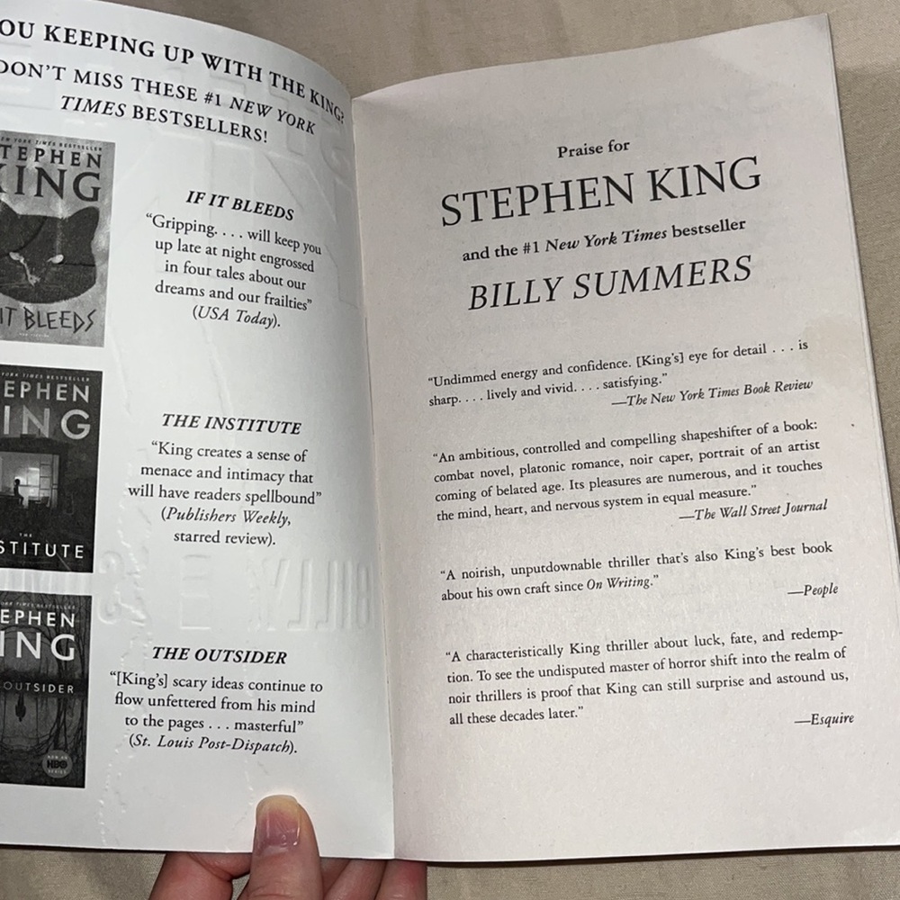 Billy summers - Picture 3 of 4